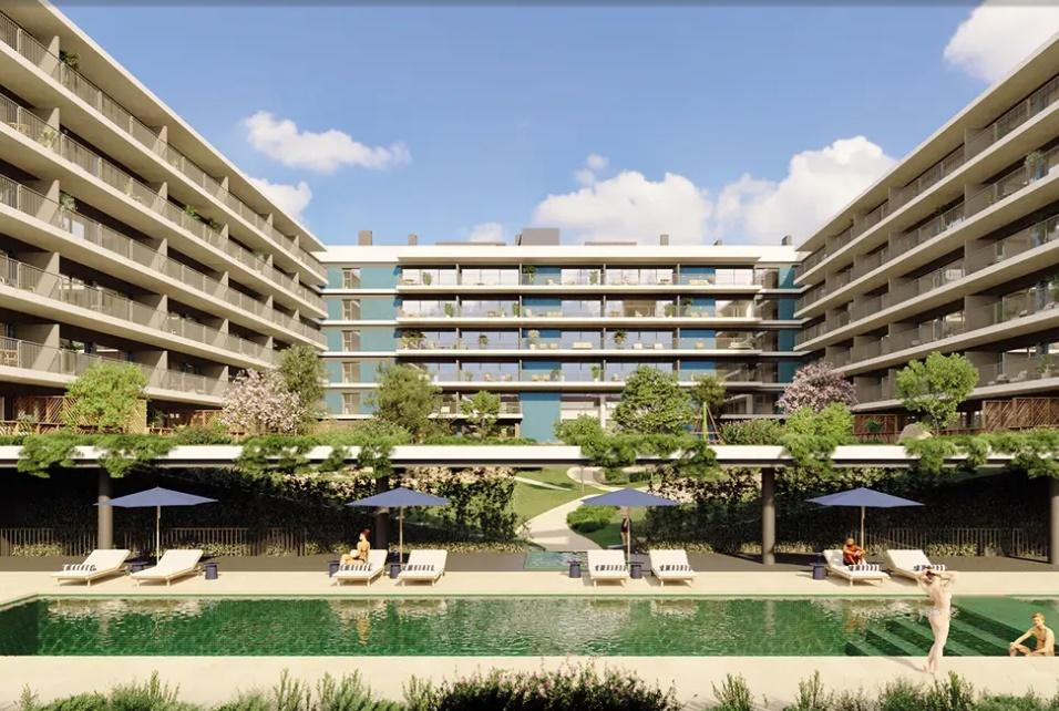 Apartamento T2 Duplex no LUX Garden EVO, Faro - com piscina