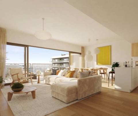 Apartamento T2 Duplex no LUX Garden EVO, Faro - com piscina