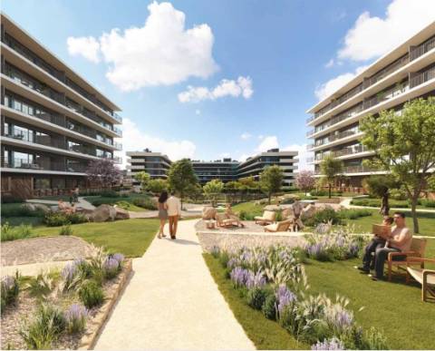 LUX Garden EVO: Apartamento T2 em Condomínio Premium com Piscina