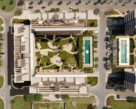 Apartamento T3 de Luxo no LUX Garden EVO, Faro -com piscina