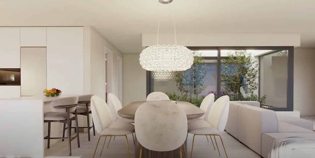 Penthouse T3 com terraço privado e acesso a piscina em Cabanas de Tavira