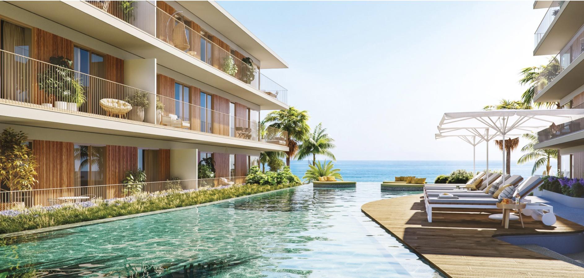 Apartamento T3, com Vista Mar, Piscina e Garagem em Quarteira