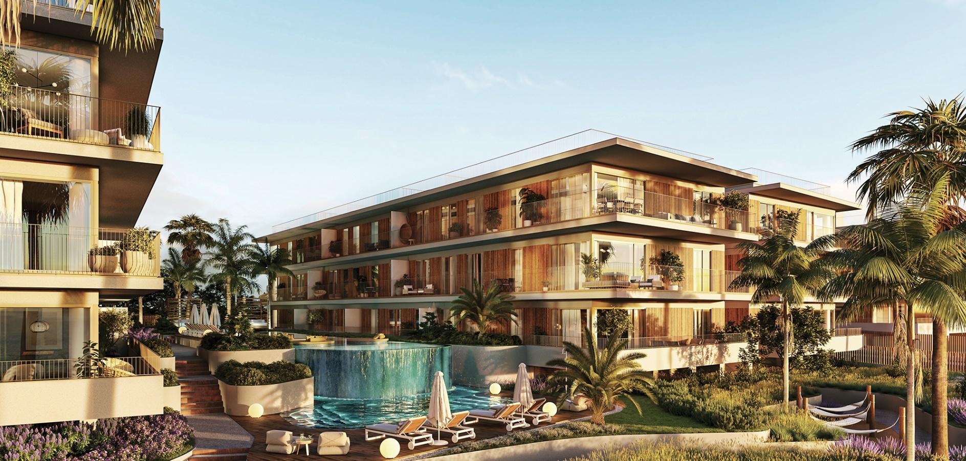 Apartamento T3, com Vista Mar, Piscina e Garagem em Quarteira