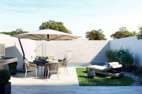 Moradia T3 com piscina e vista mar para venda em Santa Luzia, Tavira