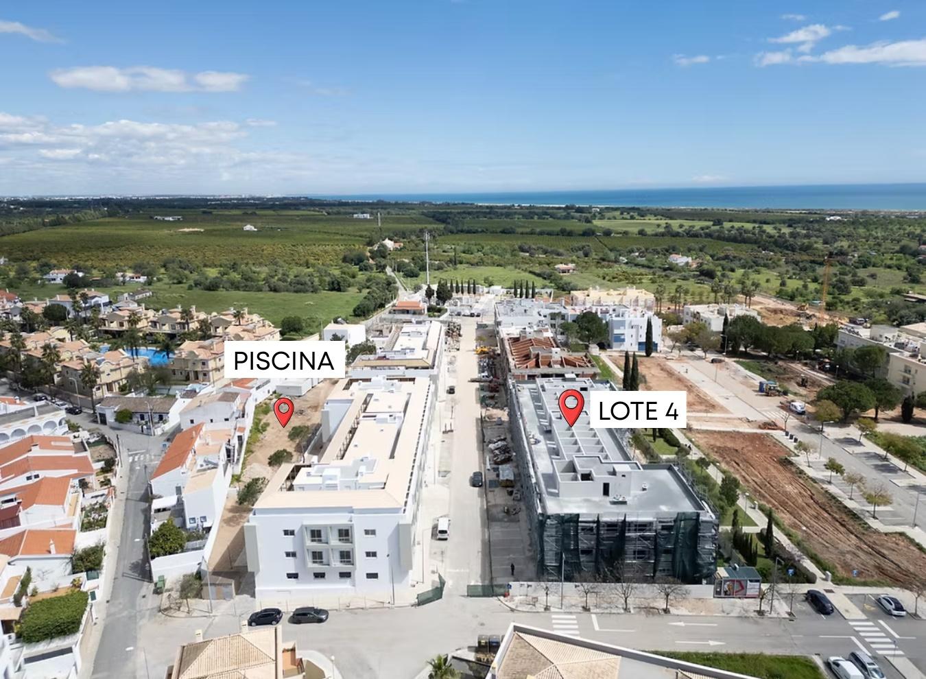 Apartamento T1 novo com Piscina em Conceição de Tavira
