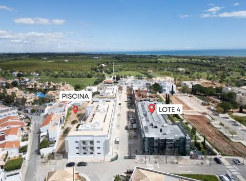 Apartamento T1 novo com Piscina em Conceição de Tavira