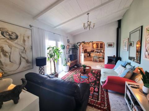 Moradia térrea T3 com vista mar golfe, natureza, privacidade e praia a 10 minutos em Altura, Castro Marim