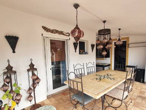 Moradia térrea T3 com vista mar golfe, natureza, privacidade e praia a 10 minutos em Altura, Castro Marim