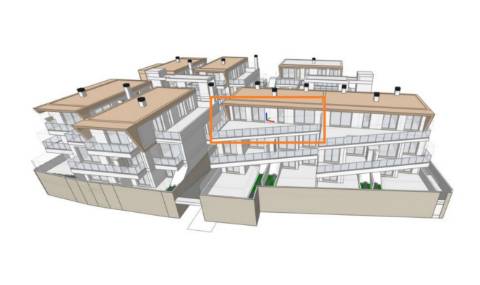 Apartamento T2 em condomínio com piscina, Cabanas de Tavira