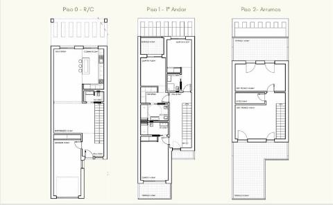 Moradia T3 +2 ,a 400 metros da Praia da Lota com Piscina, Jardim e Garagem
