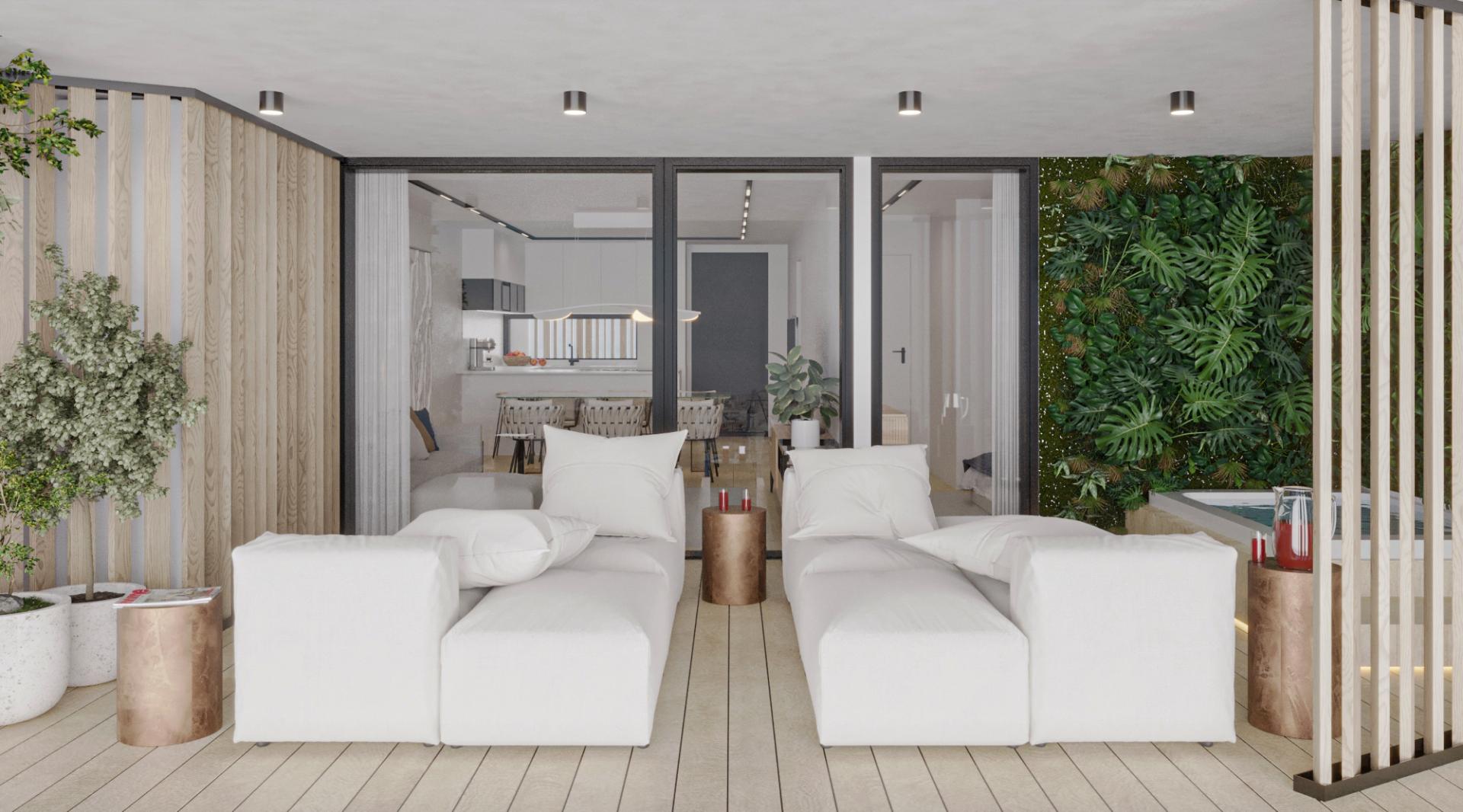 Apartamento T2 em Albufeira com vista Mar, piscina e garagem