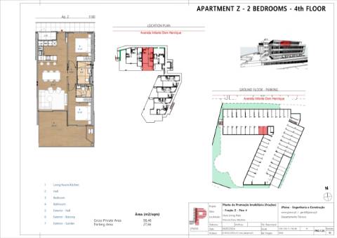 Apartamento T2 em Albufeira com vista Mar, piscina e garagem