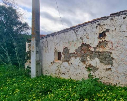 Moradia térrea T1 com ruína e terreno em Alcarias Grandes