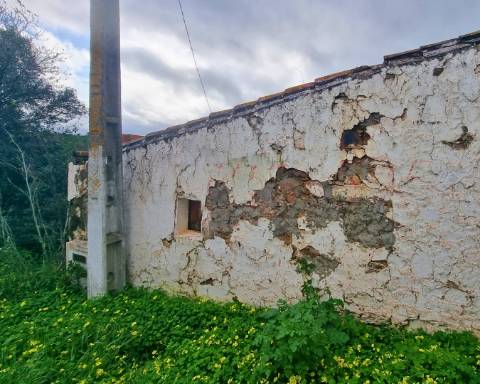 Moradia térrea T1 com ruína e terreno em Alcarias Grandes