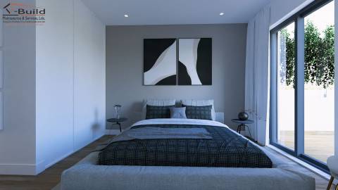 Apartamento T3 com terraço grande e jacuzzi em fase de construção