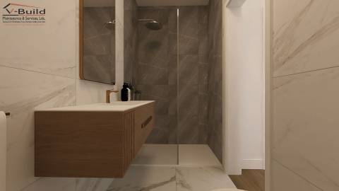 Apartamento T3 com terraço grande e jacuzzi em fase de construção