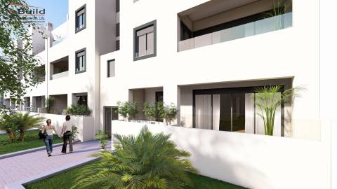 Apartamento T3 no rés-do-chão com terraço e jacuzzi em fase de construção