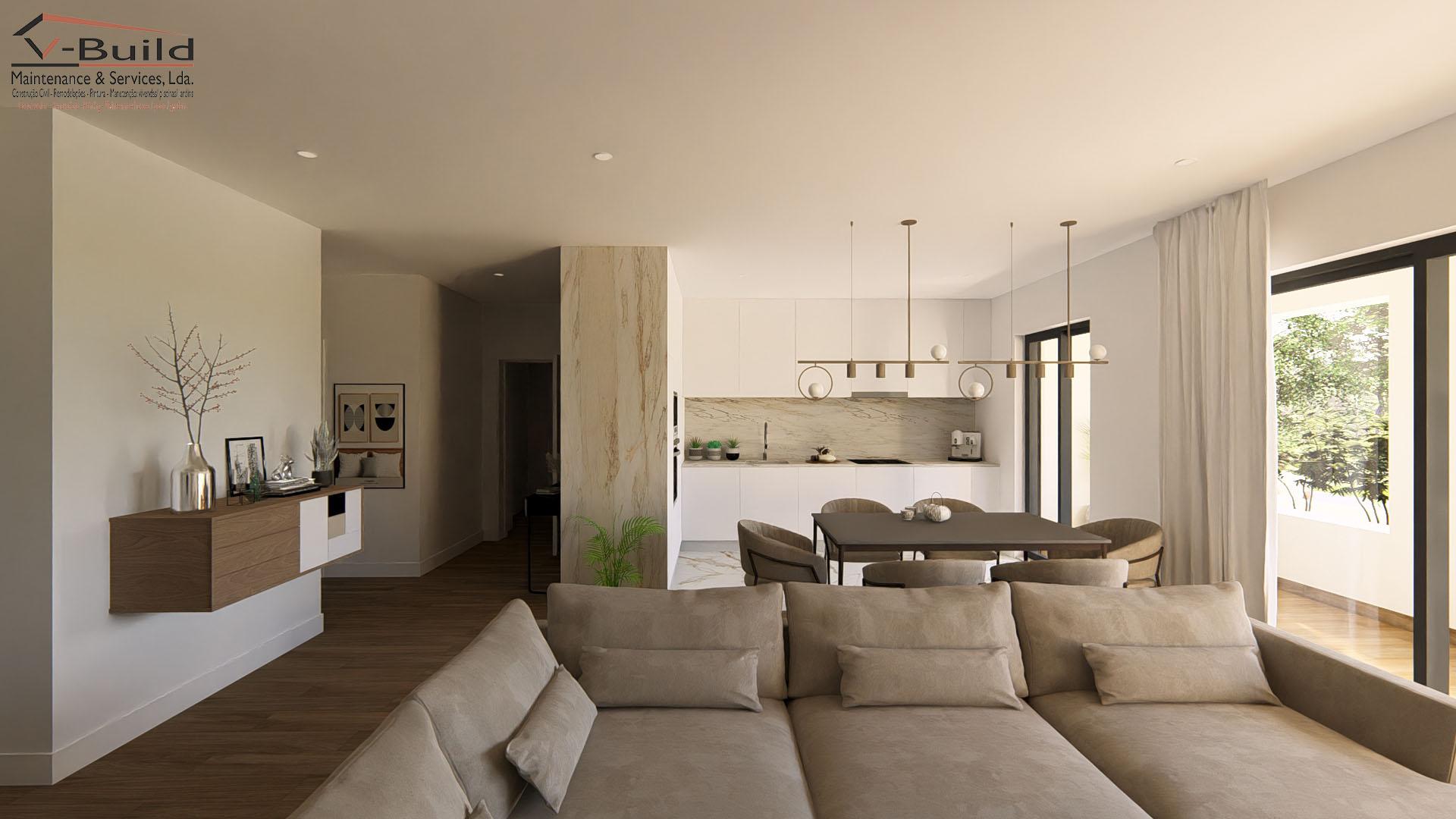 Apartamento T3 com acesso a terraço privativo e jacuzzi em fase de construção