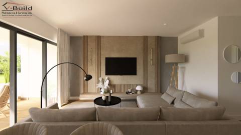 Apartamento T3 com terraço, jacuzzi e garagem em fase de construção