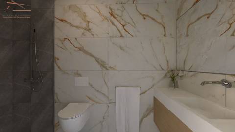 Apartamento T3 com terraço, jacuzzi e garagem em fase de construção