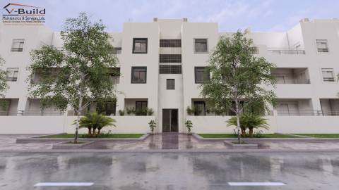 Apartamento T3 com terraço, jacuzzi e garagem em fase de construção