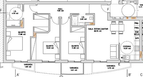 Apartamento T3 com Terraço em fase de construção perto do centro de Tavira