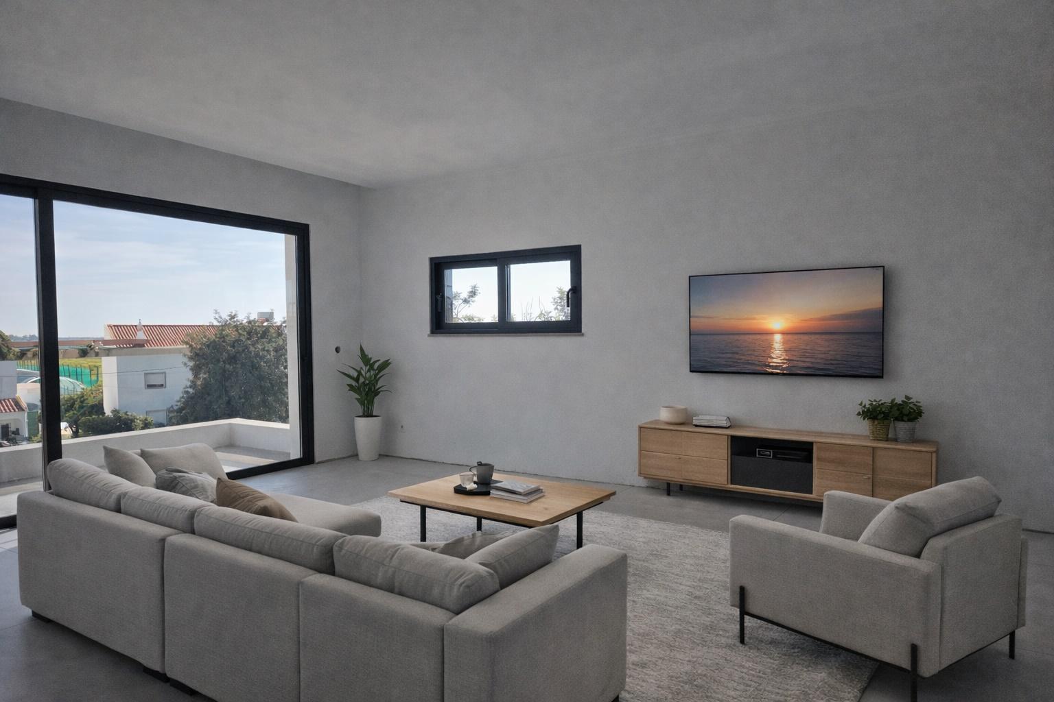 Apartamento T2 de luxo em Tavira com varanda, em fase de construção