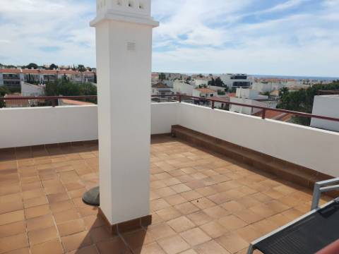Apartamento Duplex T3 com Terraços, Piscina em Cabanas de Tavira