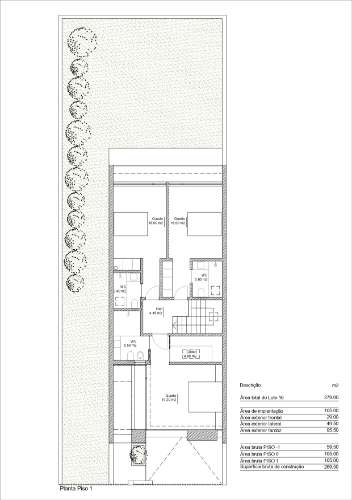 MORADIA 3 FRENTES EM CONSTRUÇÃO (3 SUITES)