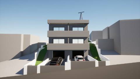 Moradia T3 de 3 Frentes (Em Pedreiro) - Fânzeres