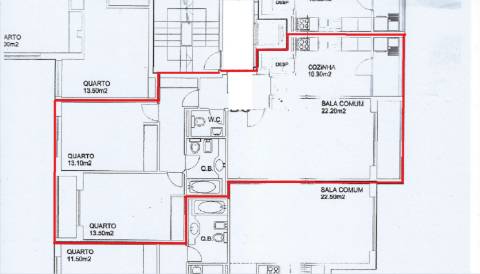 T2 C/ Lg Garagem e Arrúmos - Ao IC9/A43
