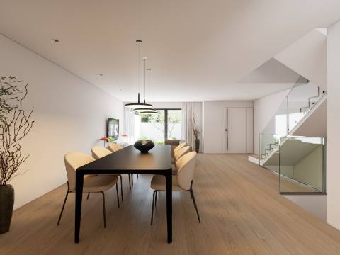 Moradias T3 Novas 3 Frentes | Condomínio c/ Piscina | São Cosme