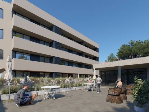 Apartamento T1 Condomínio Fechado Piscina - Próximo Praia