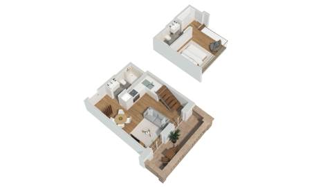 Loft na zona histórica da cidade do Porto