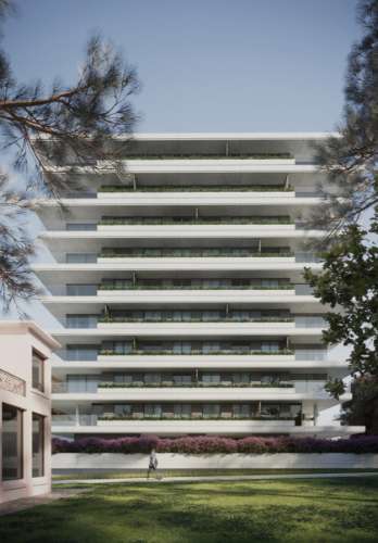 T2 Novo com varanda de 67 m2, Vista Parque da Cidade , Matosinhos Sul.