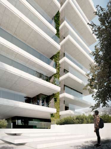 T2 Novo com varanda de 67 m2, Vista Parque da Cidade , Matosinhos Sul.