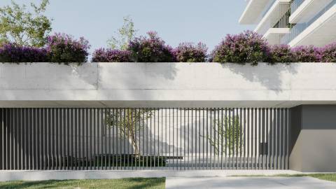 T2 Novo com varanda de 67 m2, Vista Parque da Cidade , Matosinhos Sul.