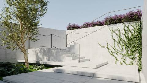 T2 Novo com varanda de 67 m2, Vista Parque da Cidade , Matosinhos Sul.