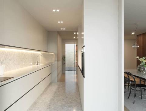 T2 Novo com varanda de 67 m2, Vista Parque da Cidade , Matosinhos Sul.