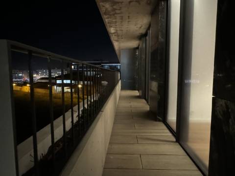 T2 Novo com varanda de 67 m2, Vista Parque da Cidade , Matosinhos Sul.