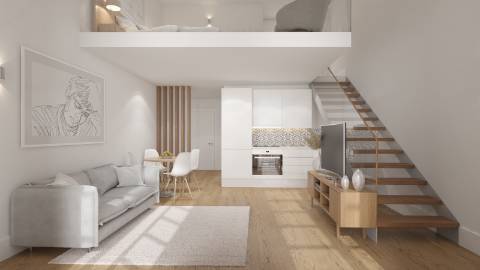 Loft na zona histórica da cidade do Porto