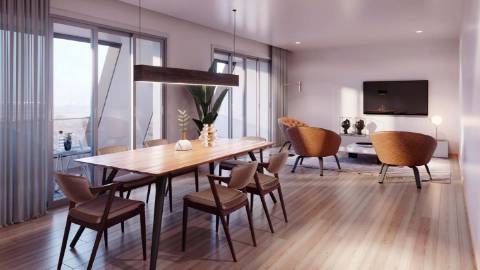 T1 luxo Centro Porto