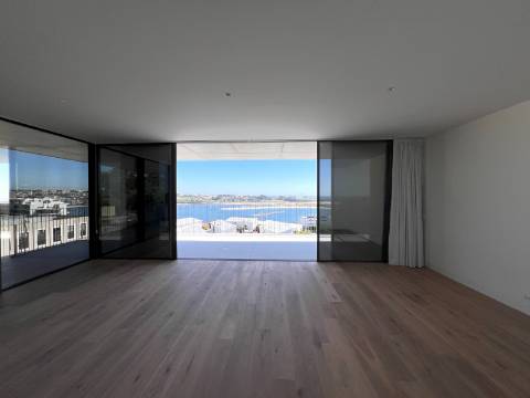 Apartamento T2com vista rio em condomínio fechado