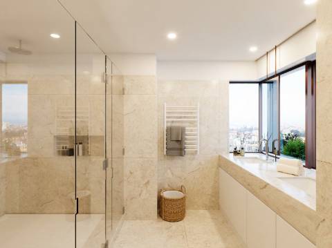 Apartamento T2com vista rio em condomínio fechado