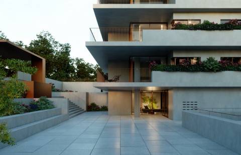 Apartamento T2com vista rio em condomínio fechado