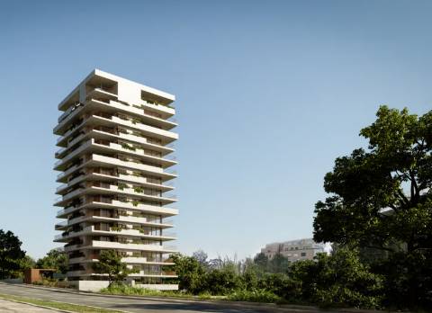 Apartamento T2com vista rio em condomínio fechado