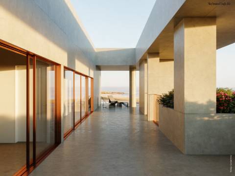 Apartamento T2com vista rio em condomínio fechado