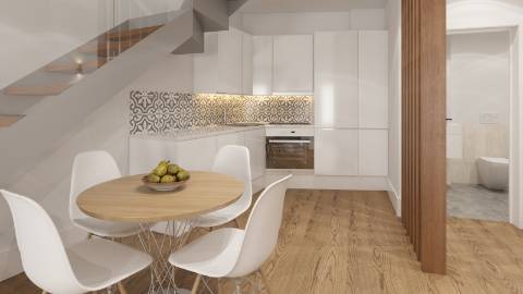 T2 com jardim na zona histórica da cidade do Porto