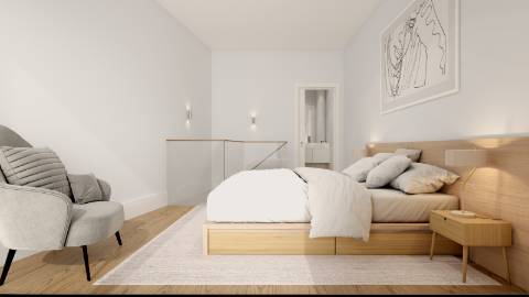 T2 com jardim na zona histórica da cidade do Porto