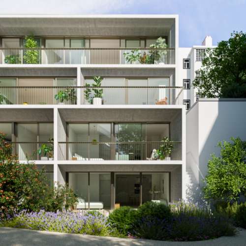 Apartamento T1, com terraço, na Graça